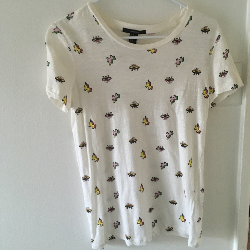 forever 21 graphic tee